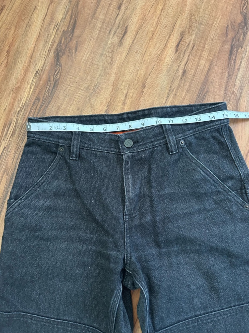 Patagonia Iron Forge Double Knee Pants Black Hemp Workwear Outdoors Womens Sz 6 - Picture 8 of 11